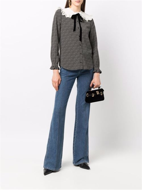 Camicia in crepe de chine SAINT LAURENT | 660883Y5D121095